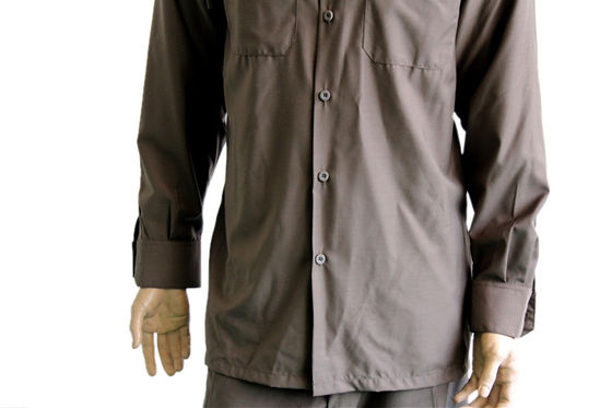 Shirt Set Workwear Uniform Military Trianing Set Casual Style Machine Washable