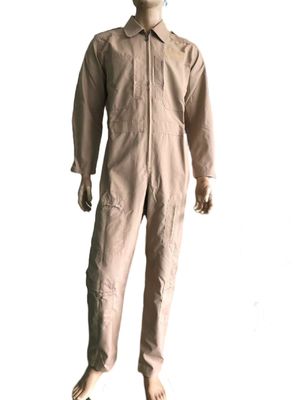 Good price One Piece Khaki Military Uniform Clothing Ripstop Flame Retardant For Electric Power Industry online