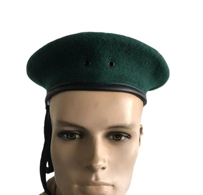 Outdoor Men'S French Tactical Wool Beret Cap Adjustable Size Custom