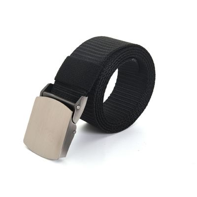 Outdoor Men's Combat Tactical Duty Belt Metal Buckle Nylon Quick Release Waist Belt