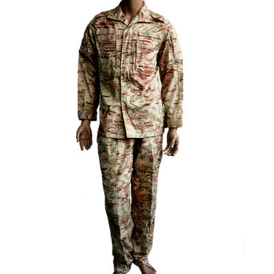 Good price 2 Pockets Tactical BDU Camo Uniform For Saudi Arabia Combat Outdoor Training online