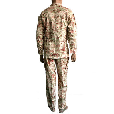 2 Pockets Tactical BDU Camo Uniform For Saudi Arabia Combat Outdoor Training