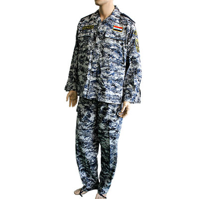 Good price Epaulets Iraq BDU Army Uniform with Polyester / Cotton Fabric Multiple Pockets online