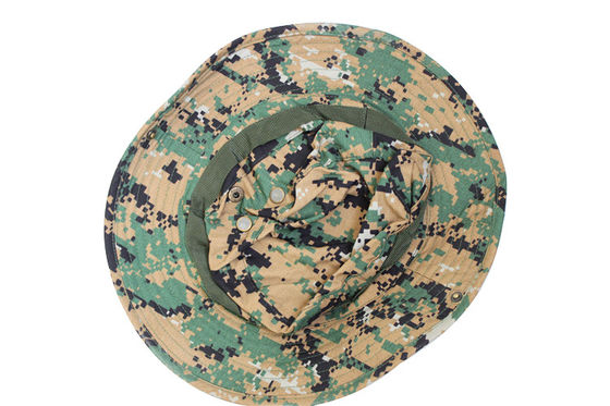 Good price Camouflage Military Caps Jungle Bucket Boonie Hats With Strings online