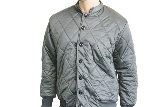 Good price Winter Men Quilted Military Jacket Liner with Cotton Filling Front Button Closure online