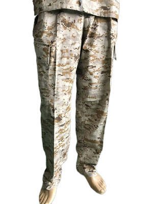 50 / 50 Nylon Cotton Fabric ACU Military Uniform Set For Saudi Army 200gsm