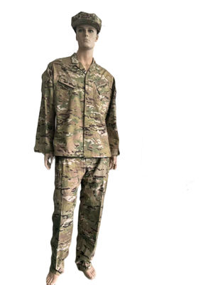 Good price Nylon Cotton 50 / 50 Army ACU Uniform Set Customizable With Multicam Camouflage online