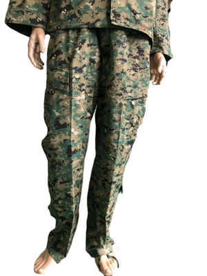 Woodland Camouflage Nylon Cotton 50 / 50 ACU Jacket and Pants for Chile Army