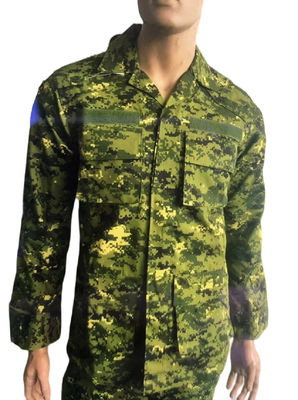 Good price 65 Polyester 35 Cotton / Twill Fabric ACU Military Uniform Set For Malaysia Army online