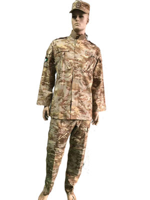 Good price ACU Military Jacket And Pants 60 Cotton 40 Polyester / Twill Fabric Military Uniform Set For Kuwait Army online