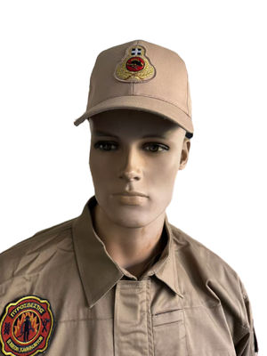 Embroidery Logo Military Caps FR Firefighter Cap Fire Retardant For Emergency Resue