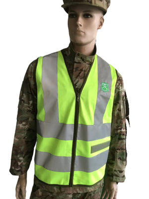Good price Men Polyester Yellow Reflective Tactical Police Vest For Chile Construction Warning online