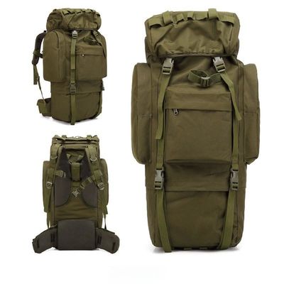 Good price Camouflage Military Tactical Backpack Multifunctional 65L With Double Shoulder Straps online