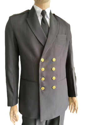 Un buen precio. Uniforme de ceremonia clásico negro 40 Poliéster 60 Material de algodón para eventos formales en línea
