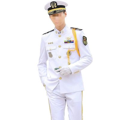 Classic White Ceremonial Suit Waterproof For Formal Events