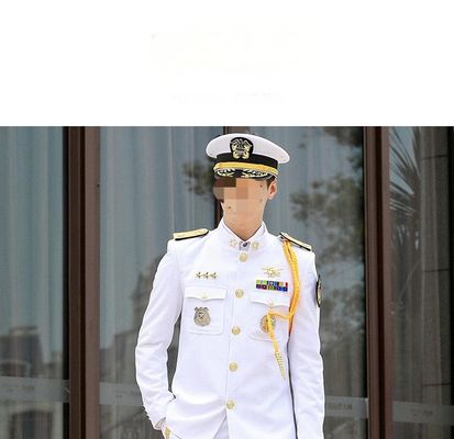 Classic White Ceremonial Suit Waterproof For Formal Events