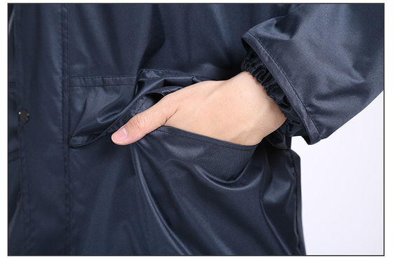 PU Coating Military Raincoat Poncho Windproof For Men And Women Full Body Protection
