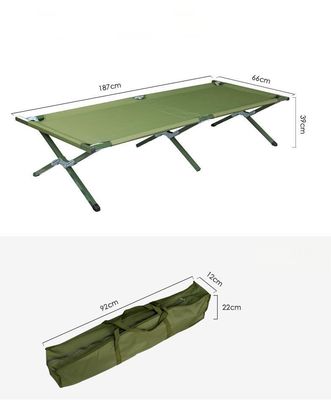 Good price Outdoor Camping Tactical Accessories Single Person Military Style Camp Bed Military Green online