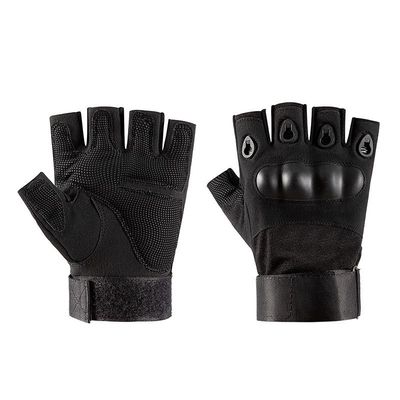 Combat à poings durs, demi-doigt, gants tactiques, résistant aux chocs pour le tir à la randonnée