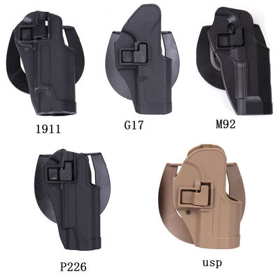 در فضای باز تاکتیکی سریع کشش هولستر کمر نصب 1911/G17/M92/1911/USP/P226 نایلون