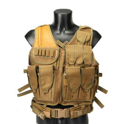 Multifunctional Summer Tactical Vest Combat Waistcoat Breathable CS Field Equipment
