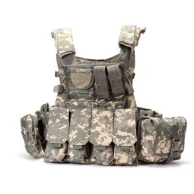 Good price Camouflage Tactical Combat Vest 1000D Fabric Multifunctional for CS Field Protective online