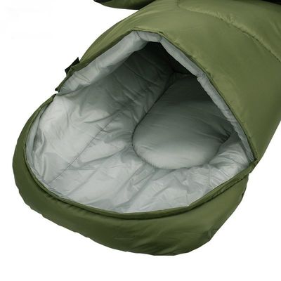 Good price Adult Thermostatic Waterproof Sleeping Bag Cold Resistant 190T for Mountaineering online