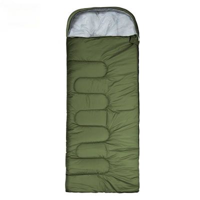 Adult Thermostatic Waterproof Sleeping Bag Cold Resistant 190T for Mountaineering