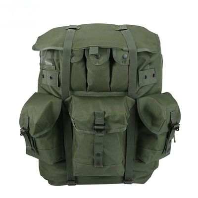 Iron Frame Olive Green Tactical Backpack For Outdoor Camping