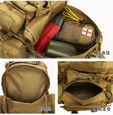 Molle System Functional Tactical Backpack for Outdoor Hiking Mountaineering Sports