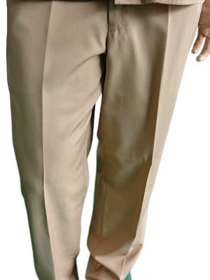 Tactical Khaki Uniform Set  Short Sleeve & Straight-Leg 45% Wool for Men