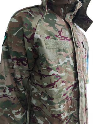 Tactical Camo Combat Jacket  Thermal Regulating & Breathable Field Coat