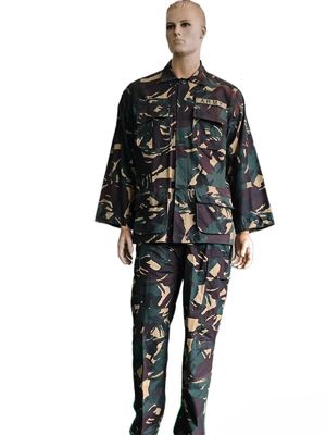 Tactical BDU Camo Field Uniform (65/35 Poly-Cotton Blend)