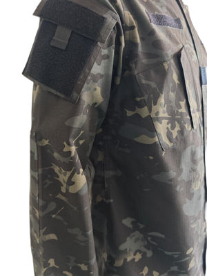 Uniforme táctico de operaciones negras ACU - mezcla de combate de polialgodón 65/35