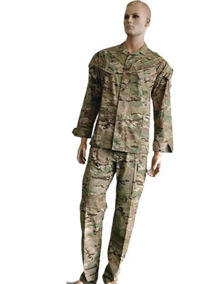 Jungle Camouflage Military Uniform For Chile Long Sleeve