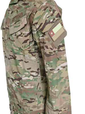 Jungle Camouflage Military Uniform For Chile Long Sleeve