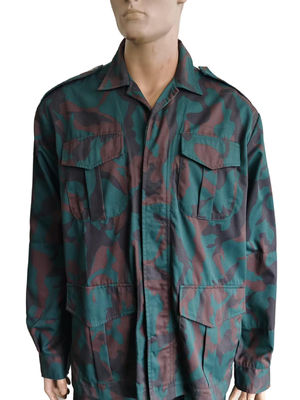 Tactical Forest Ops BDU Set Quad-Pocket Jacket & Utility Straight-Leg Trousers
