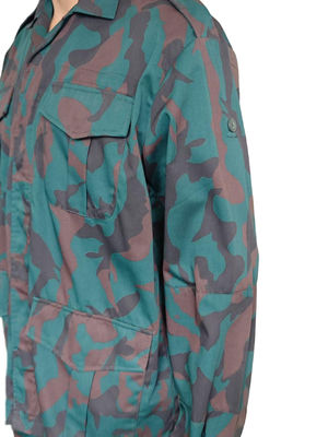 Tactical Forest Ops BDU Set Quad-Pocket Jacket & Utility Straight-Leg Trousers