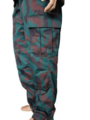 Tactical Forest Ops BDU Set Quad-Pocket Jacket & Utility Straight-Leg Trousers
