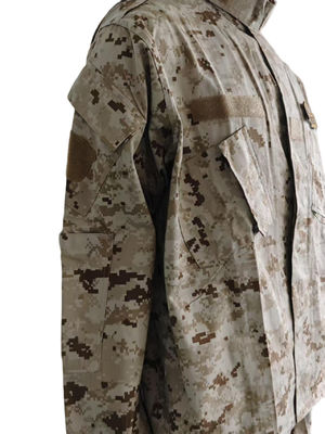Tactical Desert ACU Pro Set – 4-Pocket Combat Shirt & 6-Cargo Straight-Leg Pants