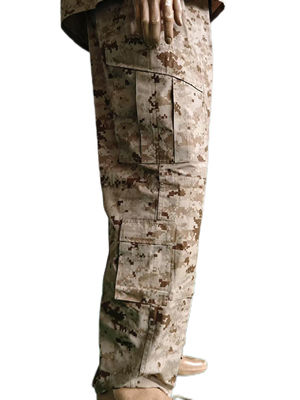 Tactical Desert ACU Pro Set – 4-Pocket Combat Shirt & 6-Cargo Straight-Leg Pants