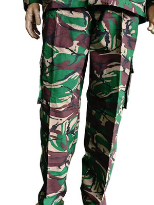 Tactical Forest Combat Uniform Woodland Camo With MOLLE & IR Reduction For Gabon