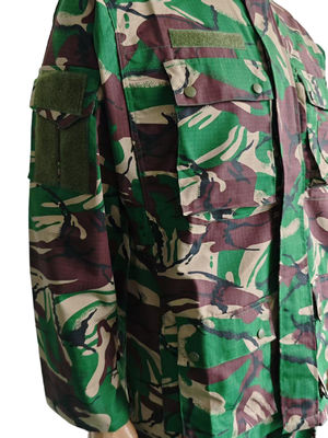 Tactical Forest Combat Uniform Woodland Camo With MOLLE & IR Reduction For Gabon