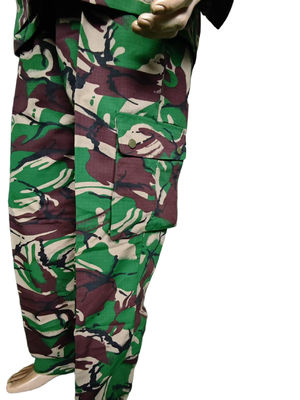 Tactical Forest Combat Uniform Woodland Camo With MOLLE & IR Reduction For Gabon