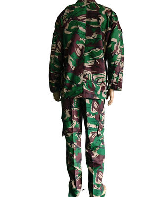 Tactical Forest Combat Uniform Woodland Camo With MOLLE & IR Reduction For Gabon