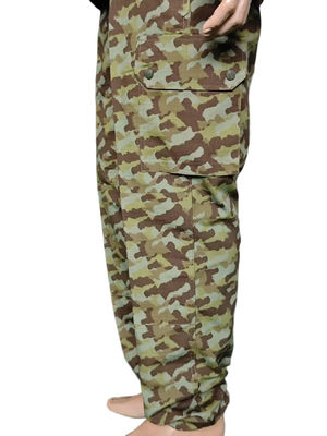F2 Camouflage Military Uniform Set Tactical Durable Four Pocket Jacket Pants Boonie Hat Outfit