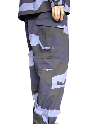 Navy/Black Digital Camouflage Combat Uniform Set