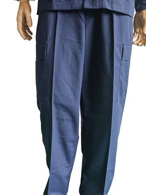 Vintage - style BDU Navy Blue Military Uniform Outfit