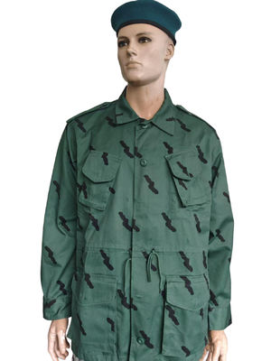 Military-Style Multi-Pocket Tactical Jacket (Camo)