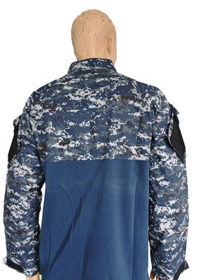 Operator OD Blue Frog Shirt - Partial Zip Combat Uniform